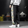 Men's Street Embroidered Hip Hop Patchwork Harem Pants