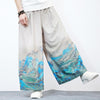 Japanese fashion men's and women's loose sports pants