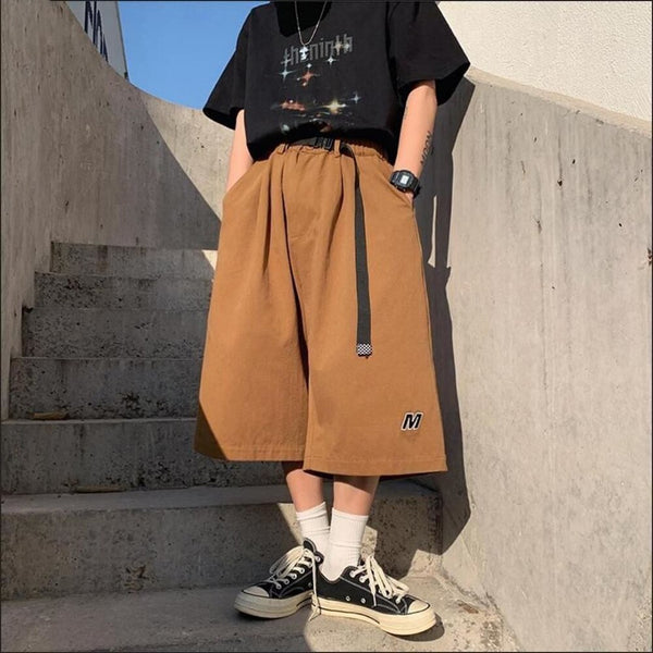 Cityboy Japanese retro casual loose wide-leg men's overalls