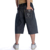 Men's Hip Hop Embroidered Slim Cropped Pants