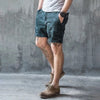 American Street Sports Design Summer Washed Retro Men's Jeans